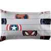 imageJay Franco Kids Sheet Set with Fitted Flat Sheets ampamp Pillow Cover  UltraSoft Bedding with Pillowcase for Room Decor Multi  Spidey ampamp Friends 4 Piece QueenGray  Avengers