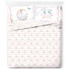 imageJay Franco Kids Sheet Set with Fitted Flat Sheets ampamp Pillow Cover  UltraSoft Bedding with Pillowcase for Room Decor Multi  Spidey ampamp Friends 4 Piece QueenWhite  Princess Cinderella