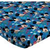 imageJay Franco Kids Sheet Set with Fitted Flat Sheets ampamp Pillow Cover  UltraSoft Bedding with Pillowcase for Room Decor Multi  Spidey ampamp Friends 4 Piece QueenBlue  Mickey Mouse