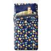 imageJay Franco Kids Sheet Set with Fitted Flat Sheets ampamp Pillow Cover  UltraSoft Bedding with Pillowcase for Room Decor Multi  Spidey ampamp Friends 4 Piece QueenBlue  Bluey  Bingo