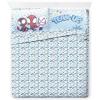 imageJay Franco Kids Sheet Set with Fitted Flat Sheets ampamp Pillow Cover  UltraSoft Bedding with Pillowcase for Room Decor Multi  Spidey ampamp Friends 4 Piece QueenMulti  Spidey  Friends