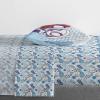 imageJay Franco Kids Sheet Set with Fitted Flat Sheets ampamp Pillow Cover  UltraSoft Bedding with Pillowcase for Room Decor Multi  Spidey ampamp Friends 4 Piece QueenMulti  Spidey  Friends