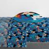 imageJay Franco Kids Sheet Set with Fitted Flat Sheets ampamp Pillow Cover  UltraSoft Bedding with Pillowcase for Room Decor Multi  Spidey ampamp Friends 4 Piece QueenBlue  Mickey Mouse