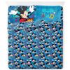 imageJay Franco Kids Sheet Set with Fitted Flat Sheets ampamp Pillow Cover  UltraSoft Bedding with Pillowcase for Room Decor Multi  Spidey ampamp Friends 4 Piece QueenBlue  Mickey Mouse