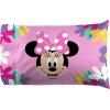 imageJay Franco Kids Sheet Set with Fitted Flat Sheets ampamp Pillow Cover  UltraSoft Bedding with Pillowcase for Room Decor Purple  Minnie Mouse 3 Piece Twin