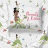 imageJay Franco Kids Sheet Set with Fitted Flat Sheets ampamp Pillow Cover  UltraSoft Bedding with Pillowcase for Room Decor Purple  Minnie Mouse 4 Piece QueenWhite  Tiana