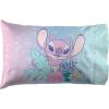 imageJay Franco Kids Sheet Set with Fitted Flat Sheets ampamp Pillow Cover  UltraSoft Bedding with Pillowcase for Room Decor Purple  Minnie Mouse 4 Piece QueenWhite  Lilo  Stitch