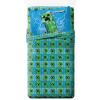 imageJay Franco Kids Sheet Set with Fitted Flat Sheets ampamp Pillow Cover  UltraSoft Bedding with Pillowcase for Room Decor Multi  Minecraft 4 Piece FullBlue  Minecraft Creeper