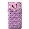 imageJay Franco Kids Sheet Set with Fitted Flat Sheets ampamp Pillow Cover  UltraSoft Bedding with Pillowcase for Room Decor Purple  Minnie Mouse 3 Piece Twin