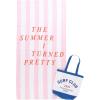 imageJay Franco Tote Bag and Beach Towel Set  Canvas Shoulder Handbag Measures 16 x 14 Inches Double Straps with Super Soft and Absorbent 28 x 58 Inch Bath Towel Multicolor  The Summer I Turned Pretty