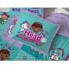 imageJay Franco Disney Junior Doc McStuffins Patchwork 5 Piece Twin Bed Set  Includes Reversible Comforter ampamp Sheet Set  Super Soft Fade Resistant Microfiber Official Disney Junior Product