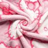 imageJay Franco Disney Minnie Mouse Feather Knit Fluffy Throw Blanket for Girls  Light Pink Bows Fuzzy Blanket Measures 50 x 60 inch  Super Soft Lightweight BeddingPink  Hello Kitty 02