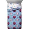 imageDisney Frozen 2 Sister Dots 4 Piece Twin Bed Set  Includes Reversible Comforter ampamp Sheet Set  Super Soft Bedding Features Elsa and Anna  Fade Resistant Polyester Official Disney Product