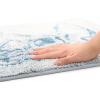 imageJay Franco Disney Frozen ICY Tufted Polyester Bath Rug Kids Bath Features Elsa Anna ampamp Olaf Official Disney ProductBlue  Stitch