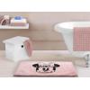 imageJay Franco Disney Frozen ICY Tufted Polyester Bath Rug Kids Bath Features Elsa Anna ampamp Olaf Official Disney ProductPink  Minnie Mouse