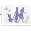 imageJay Franco Disney Frozen ICY Tufted Polyester Bath Rug Kids Bath Features Elsa Anna ampamp Olaf Official Disney ProductWhite  Frozen