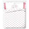 imageJay Franco Kids Sheet Set with Fitted Flat Sheets ampamp Pillow Cover  UltraSoft Bedding with Pillowcase for Room Decor White  Mickey Mouse 4 Piece FullWhite  Minnie Mouse
