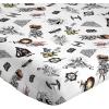 imageJay Franco Kids Sheet Set with Fitted Flat Sheets ampamp Pillow Cover  UltraSoft Bedding with Pillowcase for Room Decor White  Mickey Mouse 4 Piece FullWhite  Star Wars