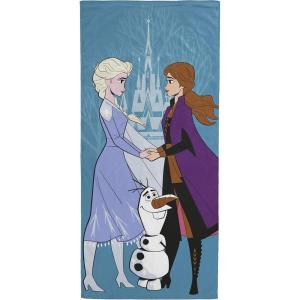 imageDisney Frozen 2 Queen of the Castle Kids BathPoolBeach Towel  Featuring Elsa Anna ampamp Olaf  Super Soft ampamp Absorbent Fade Resistant Cotton Towel Measures 28 inch x 58 inch Official Disney Product