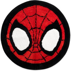 imageJay Franco Disney Frozen ICY Tufted Polyester Bath Rug Kids Bath Features Elsa Anna ampamp Olaf Official Disney ProductRed  Spidey and Friends