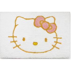 imageJay Franco Disney Frozen ICY Tufted Polyester Bath Rug Kids Bath Features Elsa Anna ampamp Olaf Official Disney ProductWhite  Hello Kitty