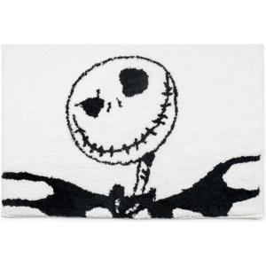 imageJay Franco Disney Frozen ICY Tufted Polyester Bath Rug Kids Bath Features Elsa Anna ampamp Olaf Official Disney ProductWhite  Nightmare Before Christmas