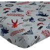 imageJay Franco Sheet Set with Fitted Flat Sheets ampamp Pillow Cover  UltraSoft Bedding with Pillowcase for Room Decor Beige  Fantastic Four 3 Piece TwinGrey  Stranger Things
