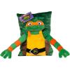 imageJay Franco Nickelodeon Teenage Mutant Ninja Turtles Donatello 3D Snuggle Pillow  Super Soft Green Plush Pillow  Measures 15 InchesGreen  Michaelangelo
