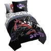 imageJay Franco Kids Comforter Set Includes Sheets and Pillow Covers  Soft and Cozy Bed Set for Stylish Room Decor Black  Marvel Comics 7 Piece Queen Size BeddingBlack  Marvel Comics