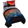 imageJay Franco Kids Comforter Set Includes Sheets and Pillow Covers  Soft and Cozy Bed Set for Stylish Room Decor Black  Marvel Comics 7 Piece Queen Size BeddingMulti  Stranger Things