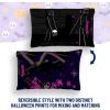 imageJay Franco Halloween Trick or Treat Candy Bag  Reversible Pillowcase with Handles Standard 20 x 30 Inch Pillow Cover Black  Lilo ampamp StitchBlack  Minecraft