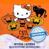 imageJay Franco Halloween Trick or Treat Candy Bag  Reversible Pillowcase with Handles Standard 20 x 30 Inch Pillow Cover Black  Lilo ampamp StitchOrange  Hello Kitty