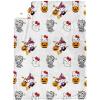 imageJay Franco Kids Halloween Plush Throw Blanket  50x70 Inch Ultra Soft ampamp Comfy Fleece Throw for Couch Sofa Bed  Cozy Home Dcor for Living Room ampamp Bedroom Grey  Lilo ampamp StitchWhite  Hello Kitty