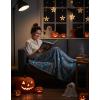 imageJay Franco Kids Halloween Plush Throw Blanket  50x70 Inch Ultra Soft ampamp Comfy Fleece Throw for Couch Sofa Bed  Cozy Home Dcor for Living Room ampamp Bedroom Grey  Lilo ampamp StitchGrey  Lilo  Stitch 