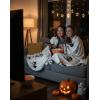 imageJay Franco Kids Halloween Plush Throw Blanket  50x70 Inch Ultra Soft ampamp Comfy Fleece Throw for Couch Sofa Bed  Cozy Home Dcor for Living Room ampamp Bedroom Grey  Lilo ampamp StitchBeige  Mickey  Minnie Mouse