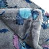 imageJay Franco Kids Halloween Plush Throw Blanket  50x70 Inch Ultra Soft ampamp Comfy Fleece Throw for Couch Sofa Bed  Cozy Home Dcor for Living Room ampamp Bedroom Grey  Lilo ampamp StitchGrey  Lilo  Stitch 