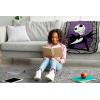 imageJay Franco Plush Throw Blanket  Soft ampamp Cozy Fleece Throw for Bedroom ampamp Couch Dcor Official Licensed Product Gray  Nightmare Before Christmas 46x60  Throw BlanketGrey  Nightmare Before Christmas