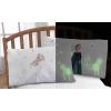 imageJay franco Disney Nightmare Before Christmas Yellow Moon Glow in The Dark 2 Pack Reversible Pillowcases Features Jack Skellington  DoubleSided Kids Super Soft Bedding Official Disney ProductWhite  Frozen