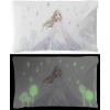 imageJay franco Disney Nightmare Before Christmas Yellow Moon Glow in The Dark 2 Pack Reversible Pillowcases Features Jack Skellington  DoubleSided Kids Super Soft Bedding Official Disney ProductWhite  Frozen