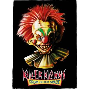 imageJay Franco Plush Throw Blanket  Soft ampamp Comfy 50x70 Inches Throw for Couch or Bed  Cozy Home Dcor for Living Room ampamp Bedroom Black  Killer Klowns