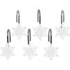 imageJay Franco Disney Frozen Gold Leaves Shower Curtain ampamp 12Piece Hook Set ampamp Easy Use  Kids Bath Official Disney Product