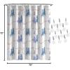 imageJay Franco Disney Frozen Gold Leaves Shower Curtain ampamp 12Piece Hook Set ampamp Easy Use  Kids Bath Official Disney Product