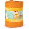imageJay Franco Kids Nap Mat with Embedded Pillow ampamp Blanket  Soft 46quotx20quot Microfiber Sleeping Bag with Name Tag ampamp Handle for School Travel SleepoverOrange  Lion King