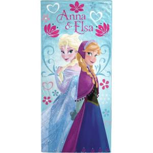 imageFrozen Anna and Elsa Springtime Sisters Beach Towel