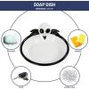 imageDisney Nightmare Before Christmas Soap Dish  Black ampamp White Resin Sponge HolderJewelry Dish Features Jack Skellington  Bathroom DcorMulti  Nightmare Before Christmas