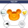 imageDisney Nightmare Before Christmas Soap Dish  Black ampamp White Resin Sponge HolderJewelry Dish Features Jack Skellington  Bathroom DcorOrange  Mickey Mouse