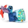 imageJay Franco Kids Christmas Hugger Set  12quot Plush Pillow Buddy ampamp 46quot x 60quot Fleece Throw Blanket UltraSoft Bedding ampamp Travel Set Holiday Bedroom ampamp Couch Dcor Blue  StitchBlue  Stitch