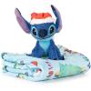imageJay Franco Kids Christmas Hugger Set  12quot Plush Pillow Buddy ampamp 46quot x 60quot Fleece Throw Blanket UltraSoft Bedding ampamp Travel Set Holiday Bedroom ampamp Couch Dcor Blue  StitchBlue  Stitch