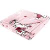 imageJay Franco Kids Christmas Plush Throw Blanket  50x70 Inches Soft ampamp Cozy Fleece Throw for Holiday Bedroom ampamp Couch Dcor Official Licensed Product Green  MinecraftPink  Hello Kitty