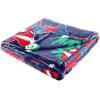 imageJay Franco Kids Christmas Plush Throw Blanket  50x70 Inches Soft ampamp Cozy Fleece Throw for Holiday Bedroom ampamp Couch Dcor Official Licensed Product Green  MinecraftBlue  Spiderman